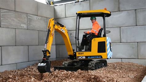 electric mini digger|fully electric mini excavator.